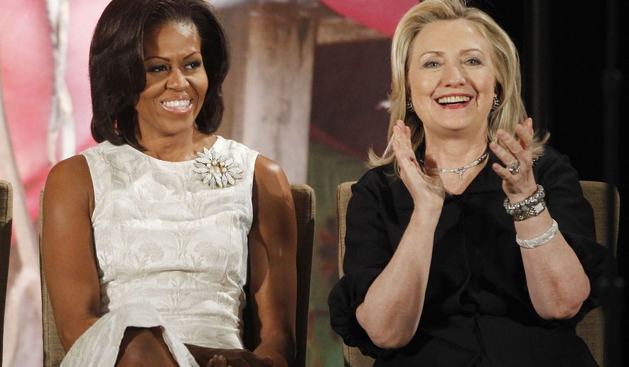 Michelle e Hillary
