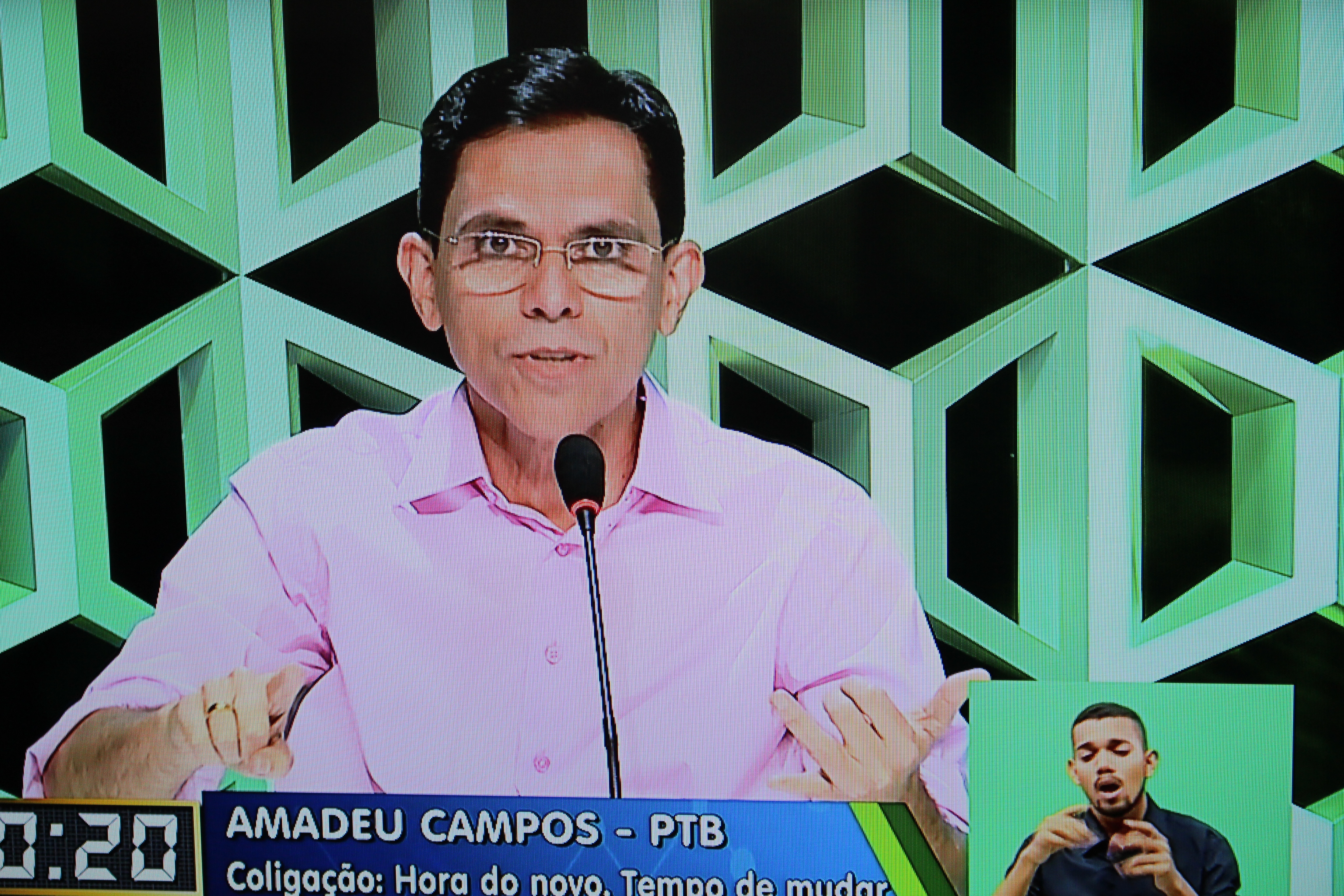 Candidato Amadeu Campos