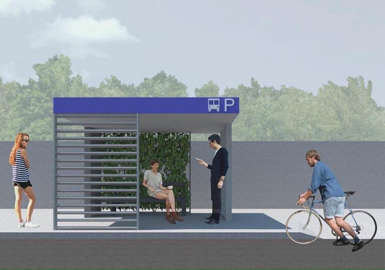 Novo projeto para as paradas de ônibus de Teresina