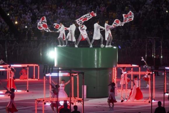 Os japoneses, anfitriões da Olimpíada de 2020, mostraram o que farão em Tóquio