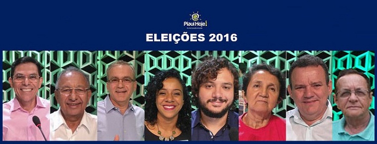 Eleições 2016 - Candidatos a prefeito de Teresina