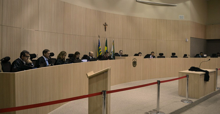 Sessão do Tribunal de Contas do Estado