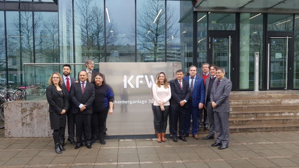 Governador e comitiva piauiense se reúnem com representantes do banco de desenvolvimento alemão KfW