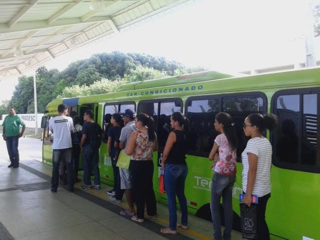 Integração  de ônibus em Teresina