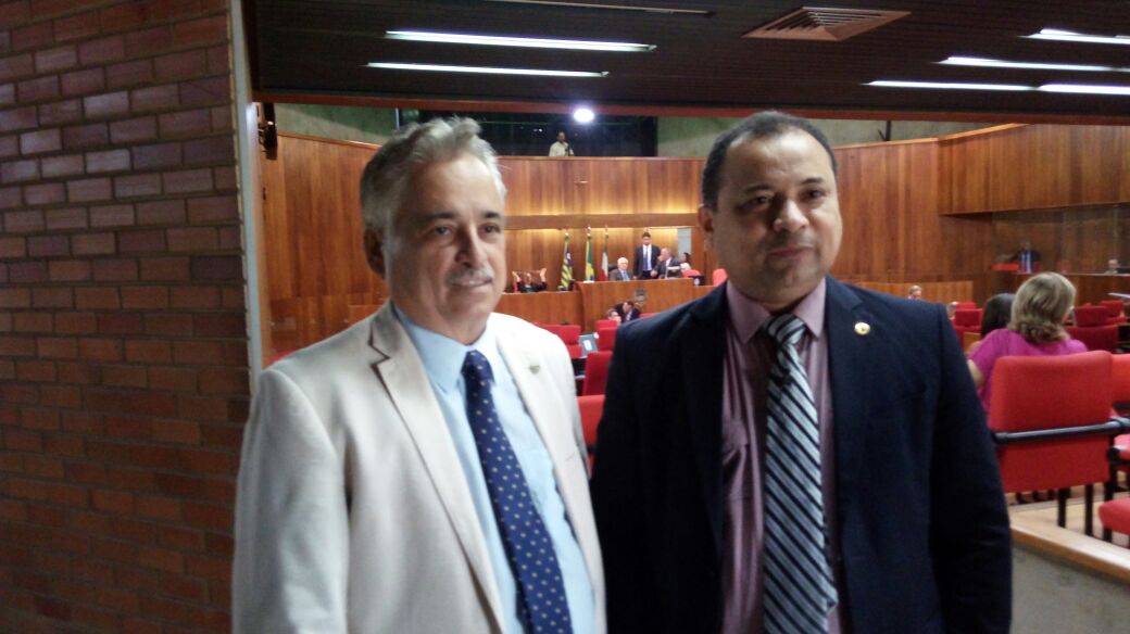 Deputados estaduais Robert Rios (PDT) e Evaldo Gomes (PTC)