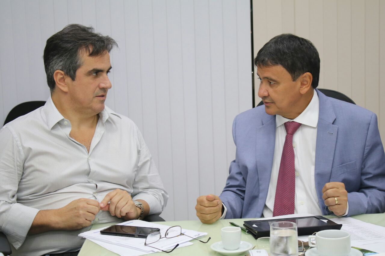 Senador Ciro Nogueira com o governador Wellington Dias
