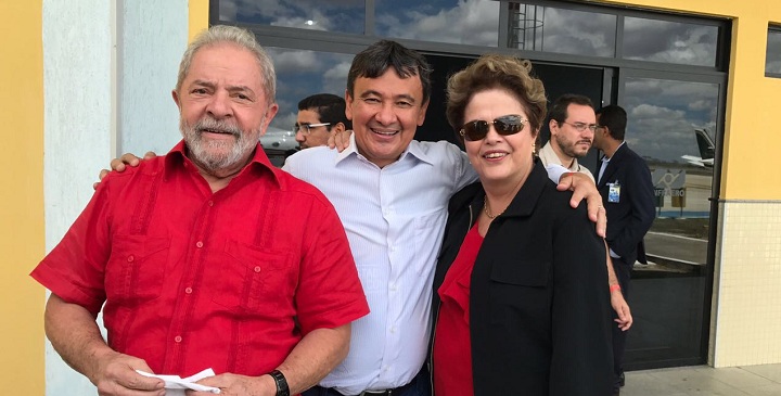 Lula Wellington Dias e Dilma