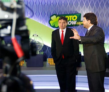 Governador Wellington Dias e secretário Rafael Fonteles (Fazenda)no lançamento da loteria estadual