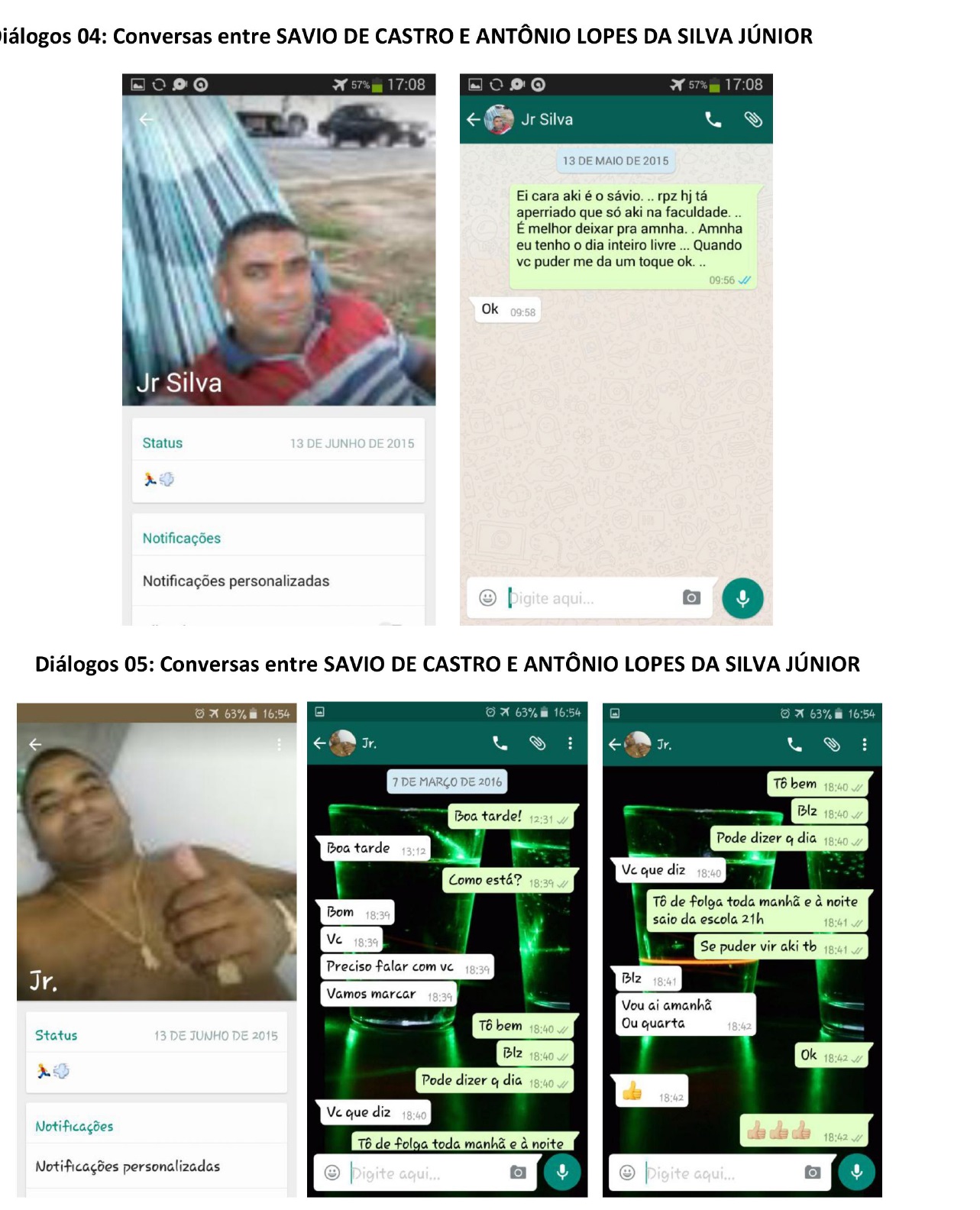 Mensagens no whatsapp revelam como funcionava esquema 9