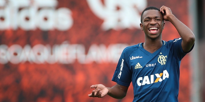 Vinícius Júnior do Flamengo