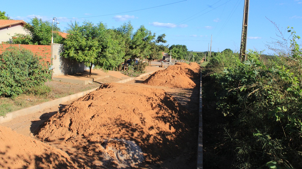 Prefeitura de Água Branca inicia obras de nove quilômetros de pavimentação