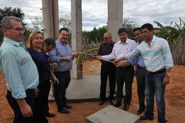Inauguração do sistema de abastecimento d’água em Nazaré do Piauí