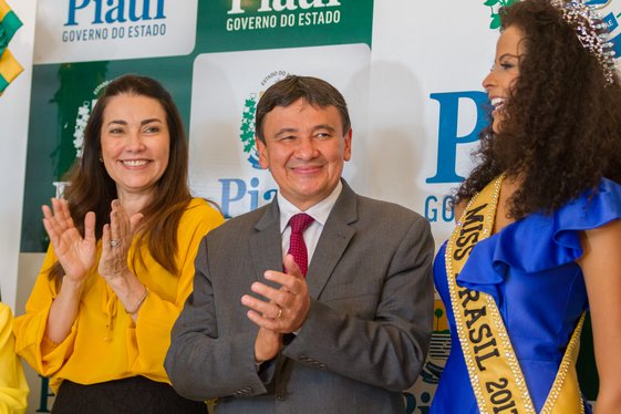 Miss Brasil foi recepcionada pelo governador