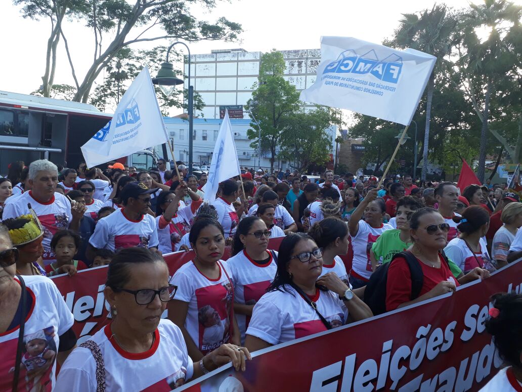 Manifestação em Defesa da democracia e de Lula