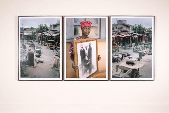 Retratos do fotógrafo Leonce Raphael Agbodjélou, do Benin, na obra Código Negro.