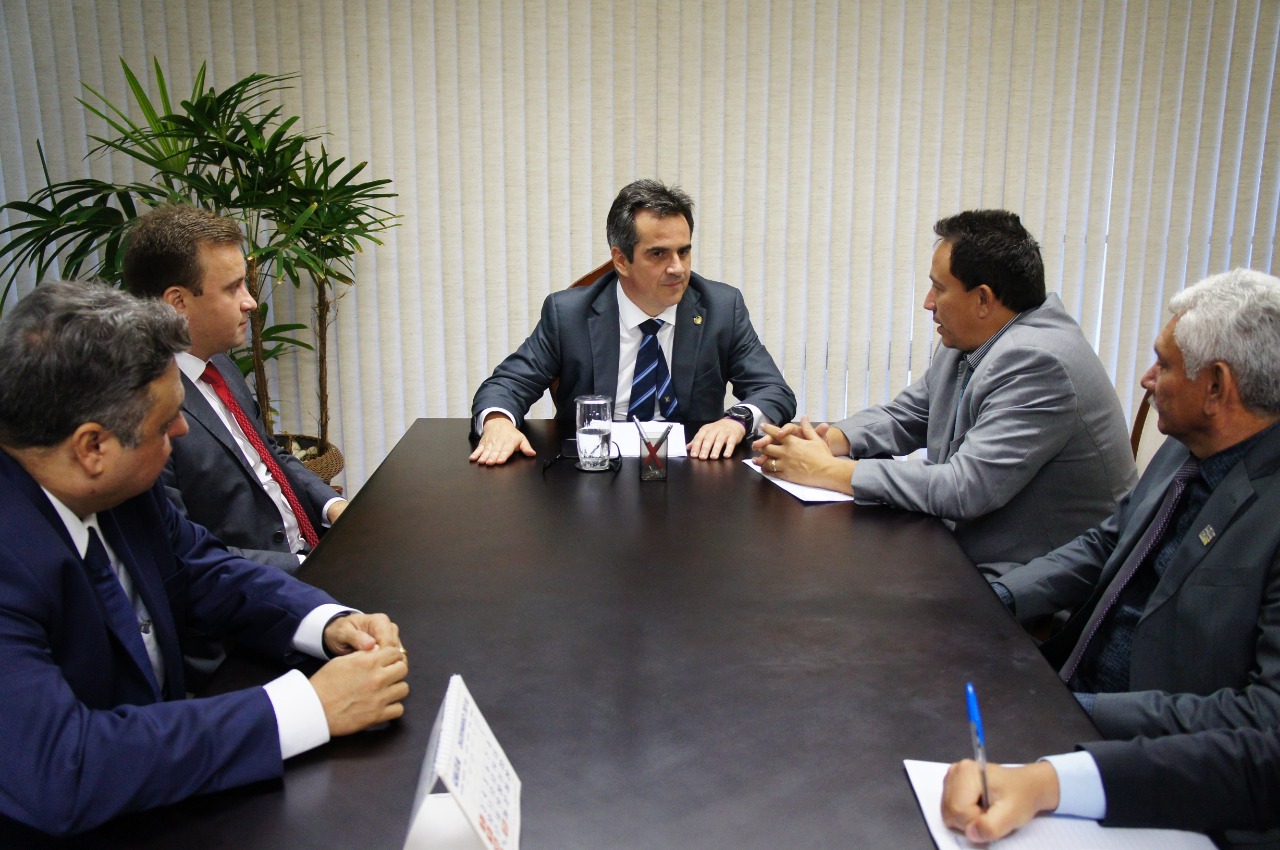 Senador Ciro Nogueira com prefeitos do Piauí