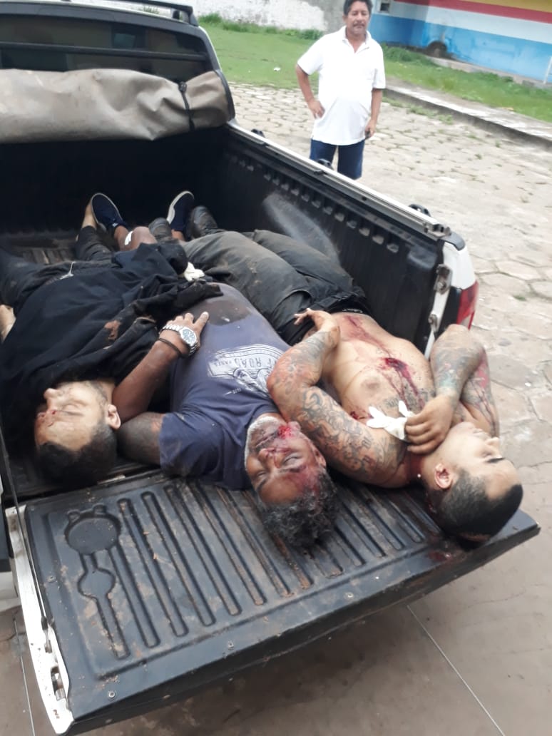 Bandidos mortos em troca de tiro com a PM