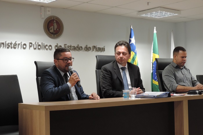 Audiência pública no auditório da sede do Ministério Público do Piauí