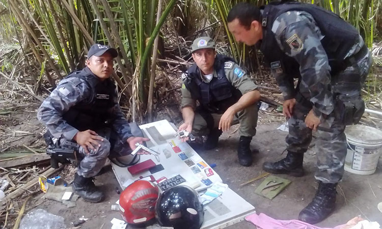 Polícia encontra acampamento feito por bandidos na UFPI