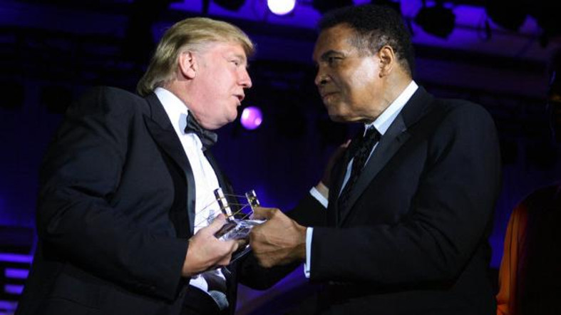 Trump e Muhammad Ali