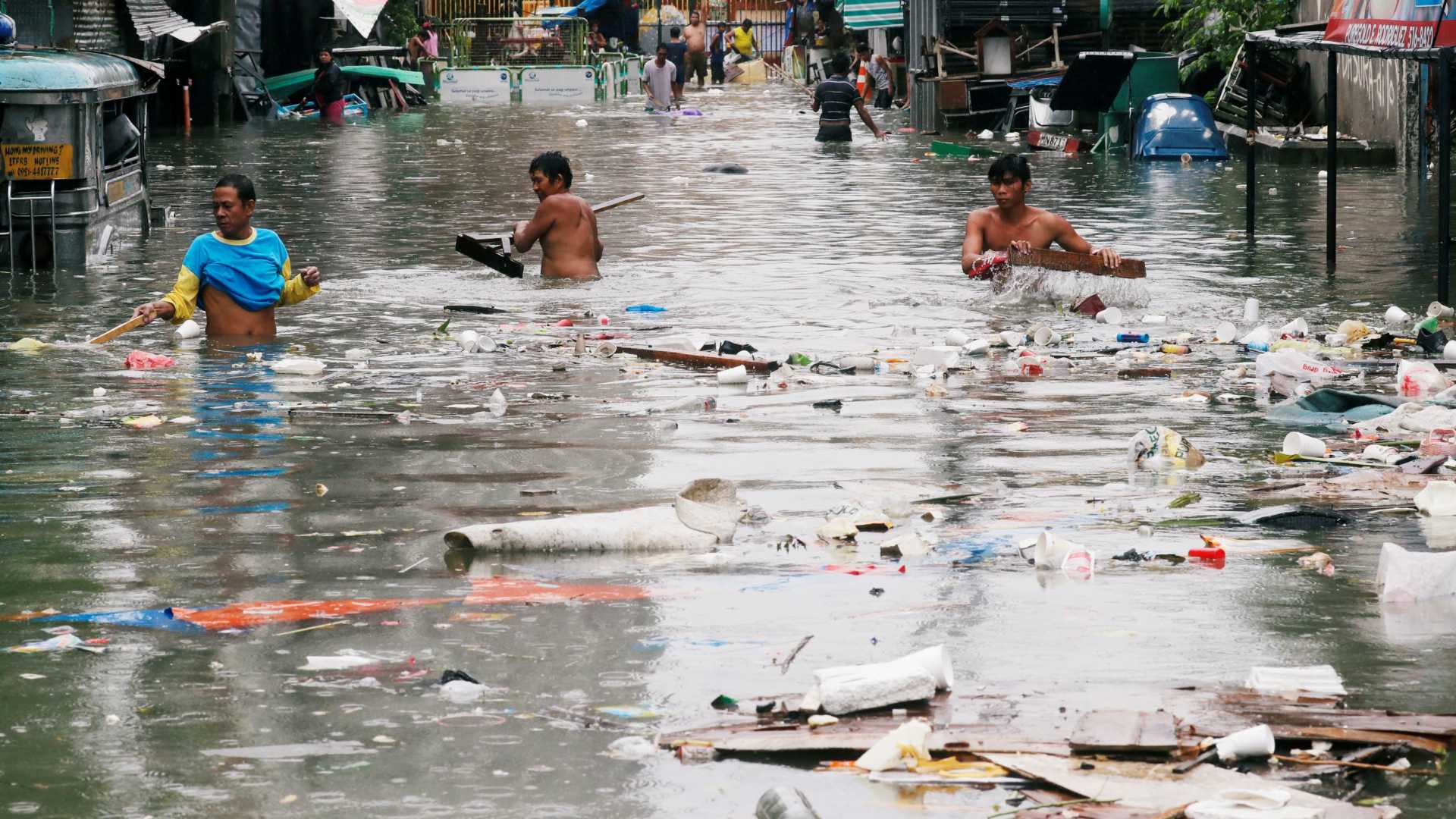 Inundação nas Filipinas
