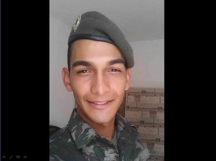 Soldado Pedro Henrique morreu no acidente