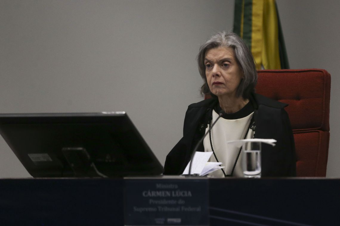 Ministra Cármem Lúcia, presidente do STF