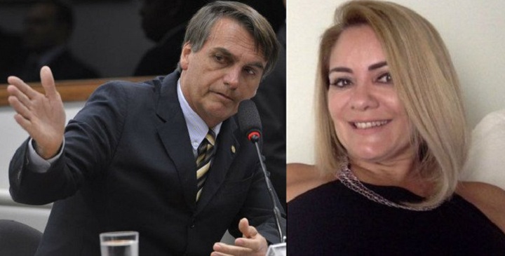 Jair Bolsonaro e Ana Cristina Vale
