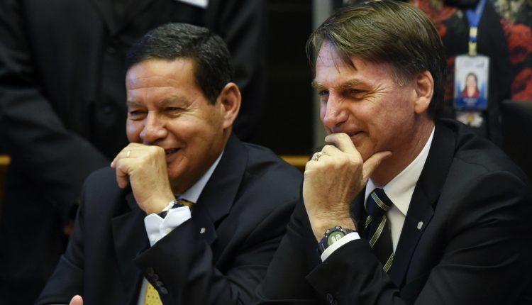 General Mourão e Bolsonaro