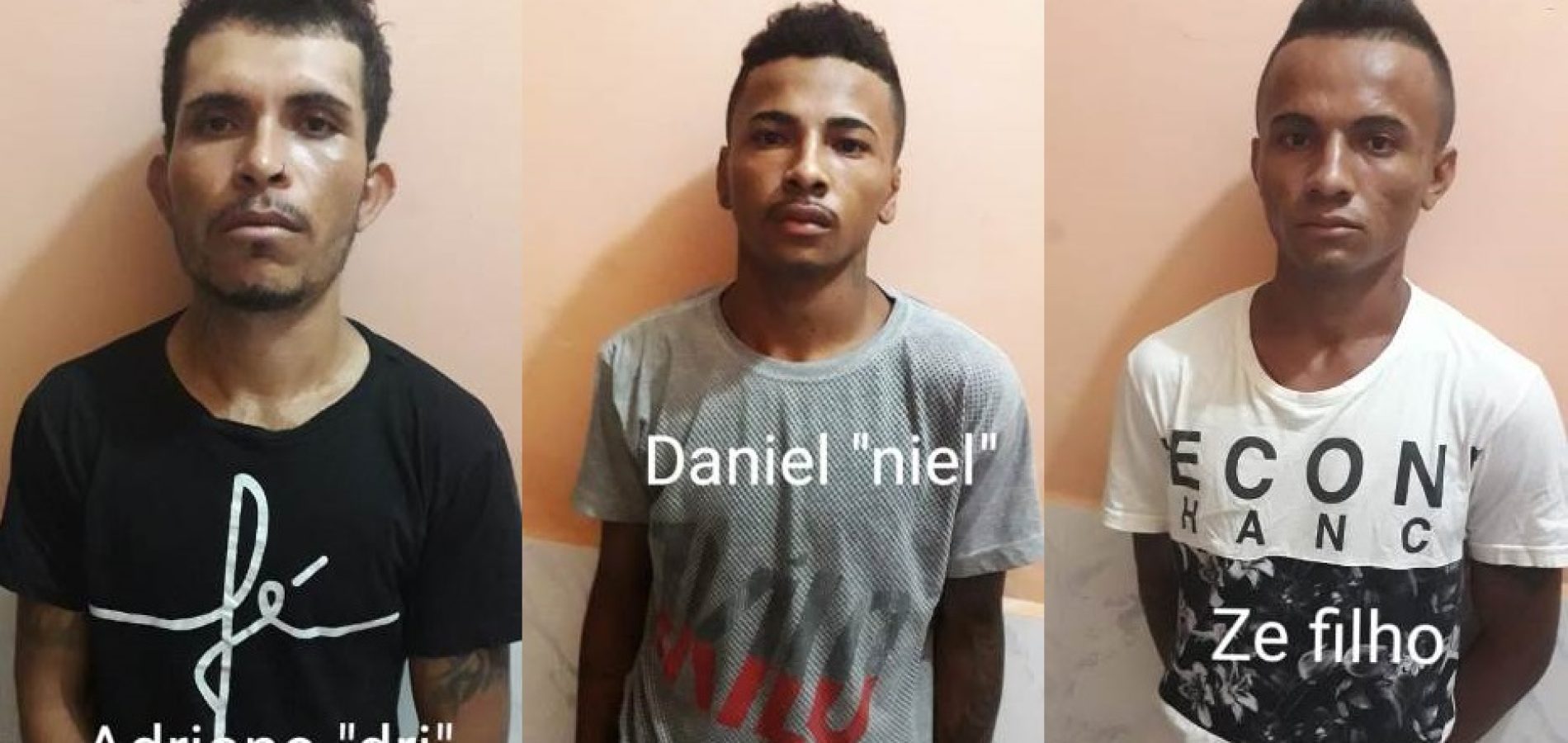Trio preso por matar homem que tentou impedir estupro