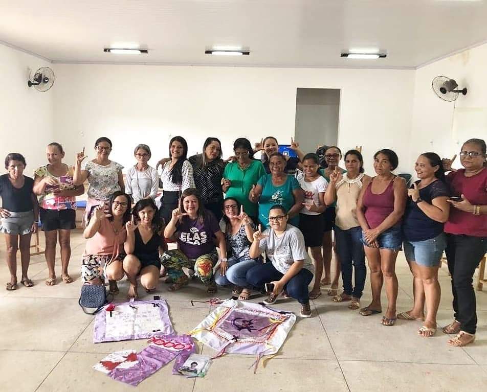 Mulheres do PT do Piauí organizaram a blitz