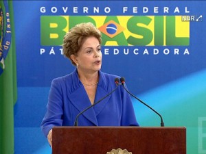 A presidente da República, Dilma Rousseff