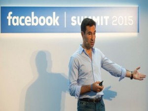 Diego Dzodan, vice-presidente do Facebook para América Latina, em evento da rede social de 2015.