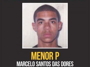 O traficante Marcelo Santos das Dores, o Menor P, pediu desculpas à família de Daiane Rodrigues, baleada quando estava junto com o jogador Bernardo, d