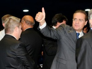 Presidente do Senado, Renan Calheiro (PMDB-AL)