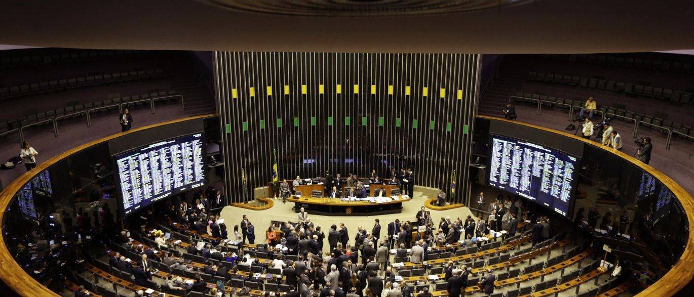 Plenário da Câmara federal