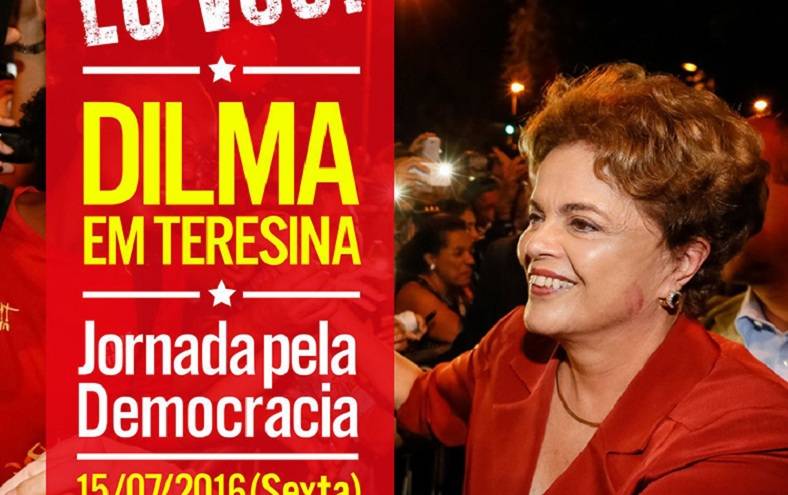Dilma será cidadã teresinense na Praça Pedro II