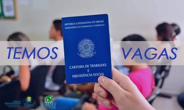 Vagas de emprego