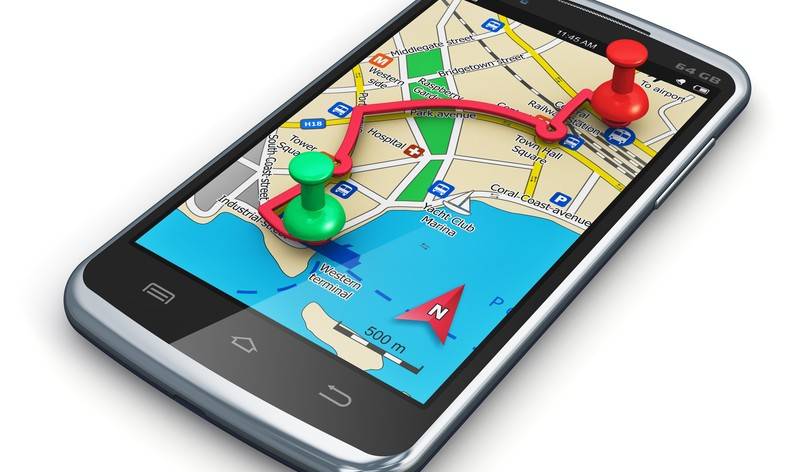 Celular com GPS