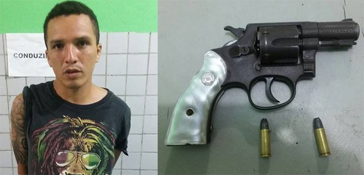 Francisco Wanderson Costa Melo, de 24 anos, foragido da Penitenciária Major César