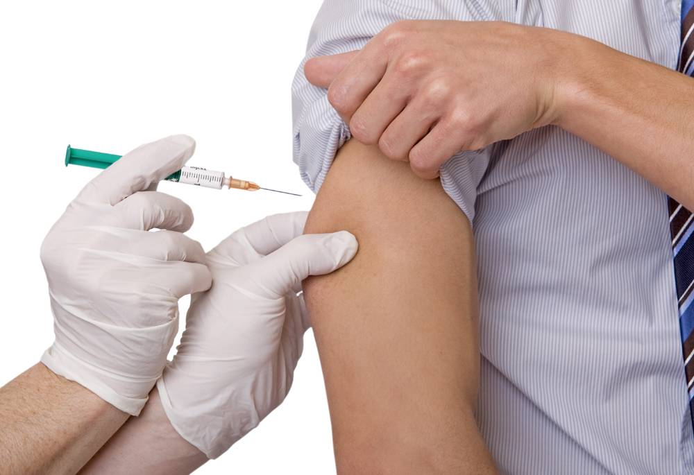 Vacinação contra a gripe
