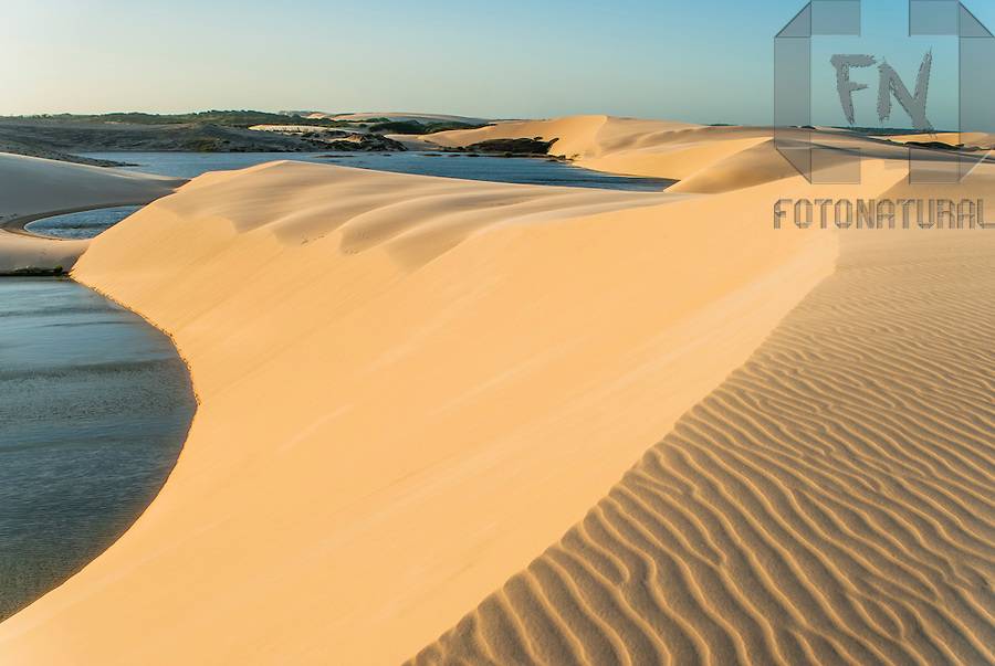 Dunas em Ilha Grande, no litoral do Piauí