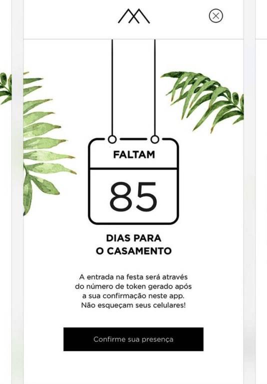 Marina Ruy Barbosa e Xande criam app com detalhes sobre casamento