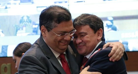 Flávio Dino e Wellington Dias