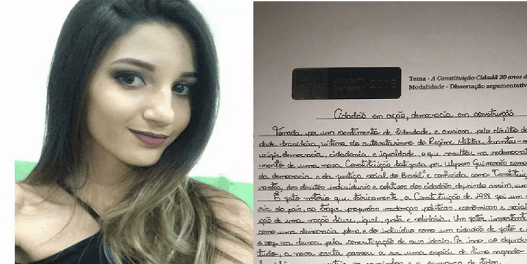 Lanielle é estudante de Monsenhor Hipólito