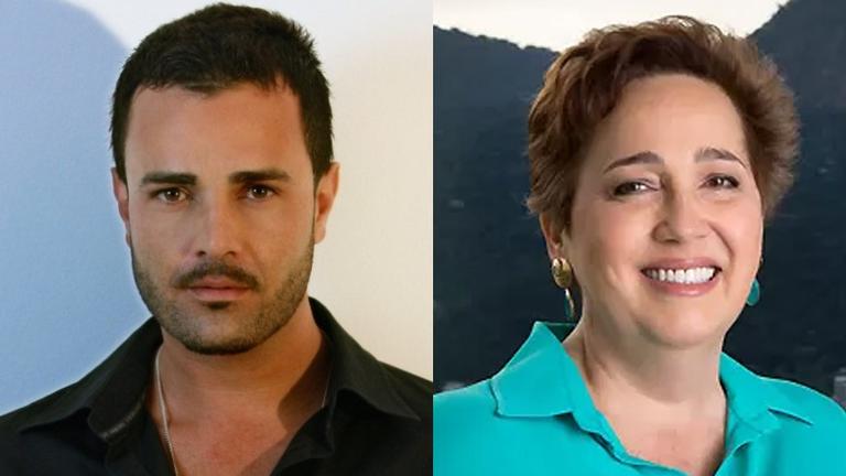 Rodrigo Phavanello e Claudia Jimenez