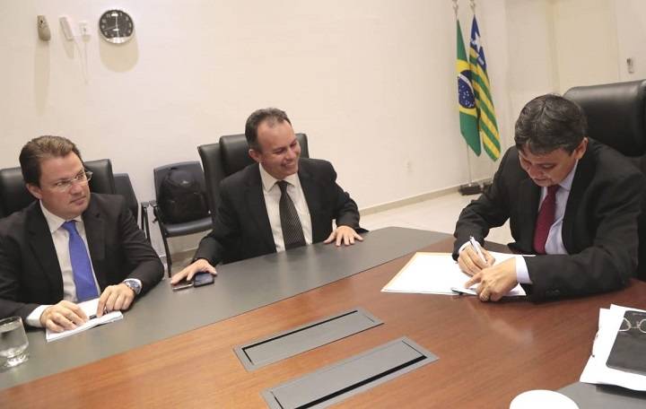 Ney Ferraz, Ricardo Pontes e Wellington Dias