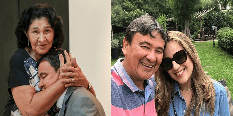 Wellington homenageia mãe e esposa
