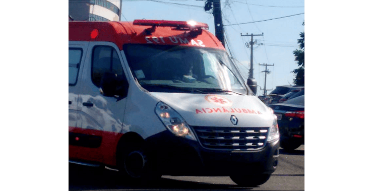 Ambulância do SAMU