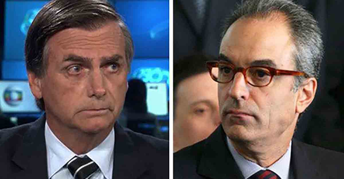 Bolsonaro e João Roberto Marinho